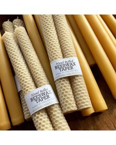 Rolled Beeswax Tapers