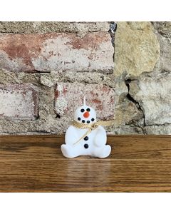 Seated Snowman