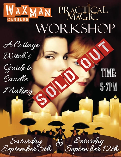 Practical Magic workshop September 5th & 12th 5-7pm SOLD OUT
